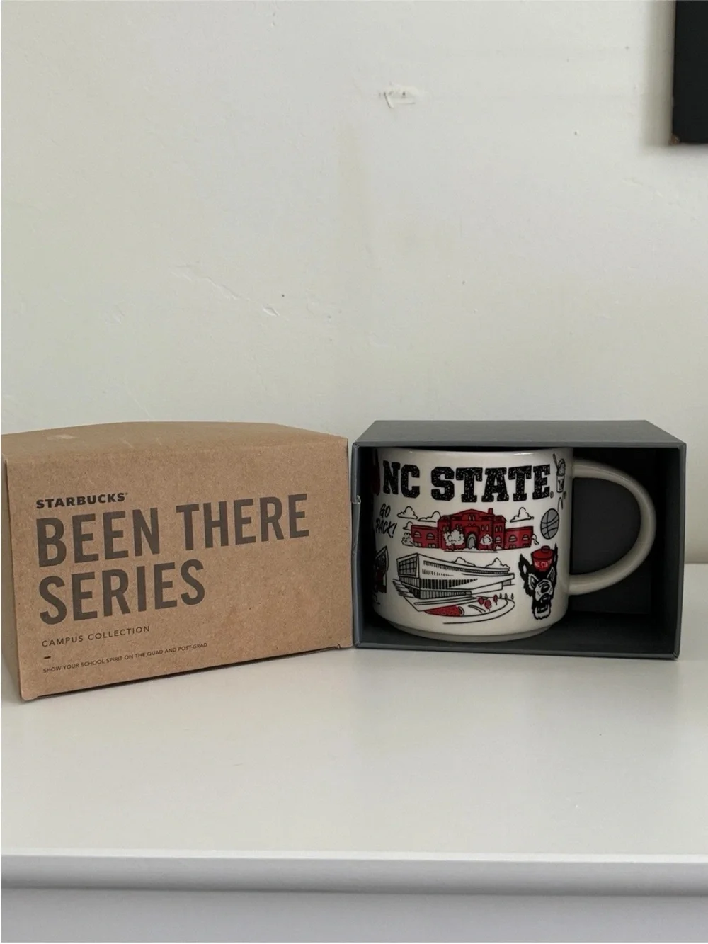Starbucks NC State Mug Wolfpack Been There Series Campus Collection NIB 2024 New